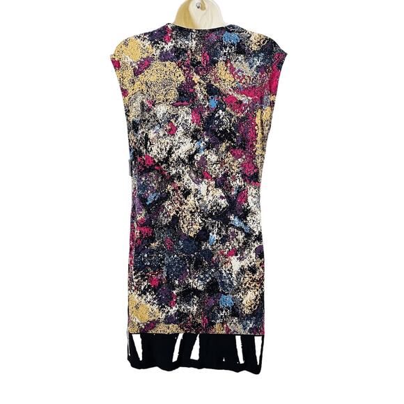 Julie Dillon Dress Size 4 Multicolored Sheath Sleeveless NWT Artsy - Picture 2 of 14